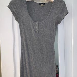 Gray midi Fashionova dress